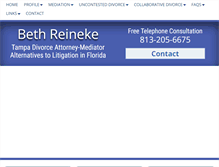 Tablet Screenshot of bethreineke.com